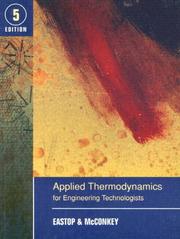 Cover of: Applied Thermodynamics for Engineering Technologists (5th Edition)