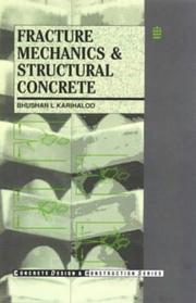 Cover of: Fracture mechanics and structural concrete