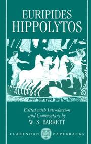 Cover of: Hippolytos