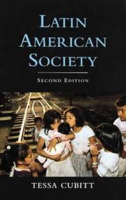 Cover of: Latin American society by Tessa Cubitt