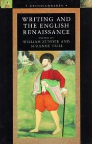 Cover of: Writing and the English Renaissance