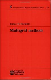 Multigrid methods by James H. Bramble