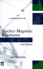 Cover of: A Handbook of Nuclear Magnetic Resonance by Ray Freeman