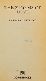 The Storms of Love by Barbara Cartland