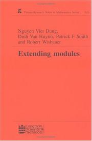 Extending modules by Viet Dung Nguyen