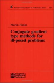 Conjugate gradient type methods for ill-posed problems by Martin Hanke