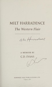 Milt Harradence by C. D. Evans