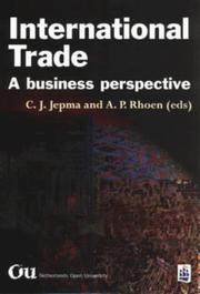 Cover of: International Trade: A Business Perpective