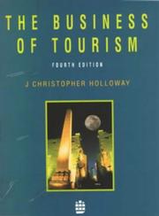 Cover of: Business Tourism by J. Christopher Holloway