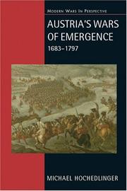 Cover of: Austria's Wars of Emergence, 1683-1795 by Michael Hochedlinger