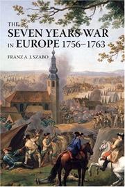 Cover of: The Seven Years War in Europe: 1756-1763 (Modern Wars In Perspective)