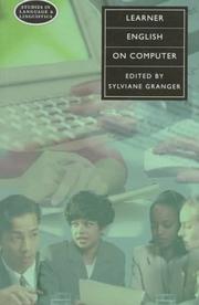 Cover of: Learner English on computer