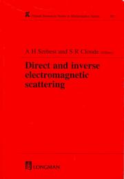 Cover of: Direct and inverse electromagnetic scattering