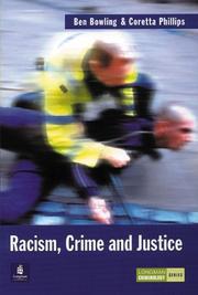 Cover of: Racism, Crime & Criminal Justice (Longman Criminology Series)