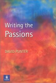 Cover of: Writing the passions by David Punter