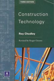 Cover of: Construction Technology
