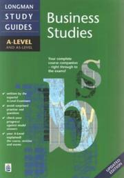 Cover of: Business Studies (A-Level Study Guides) by Martin W. Buckley, Barry Brindley, M.O. Greenwood