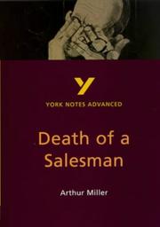 Cover of: York Notes on Arthur Miller's "Death of a Salesman" by Adrian Page