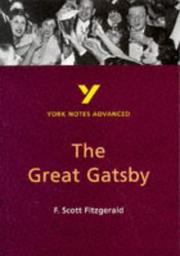 Cover of: York Notes on F.Scott Fitzgerald's "Great Gatsby"