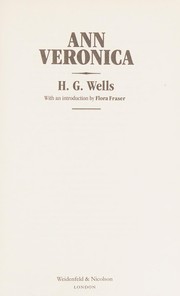Cover of: Ann Veronica by H.G. Wells