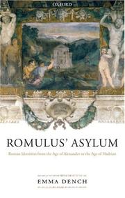 Cover of: Romulus' asylum by Emma Dench