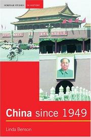 Cover of: China Since 1949