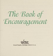 Cover of: The book of encouragement.