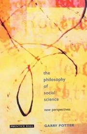 Cover of: The philosophy of social science: new perspectives