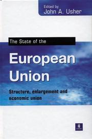 Cover of: The state of the European Union