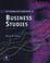 Cover of: An Integrated Approach to Business Studies