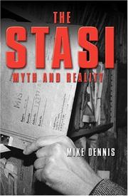 Cover of: The Stasi: Myth and Reality