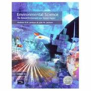 Cover of: Environmental Science: The Natural Environment and Human Impact