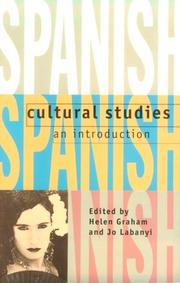 Cover of: Spanish Cultural Studies: An Introduction by 