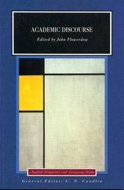 Academic discourse by John Flowerdew