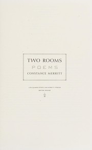 Cover of: Two rooms: poems