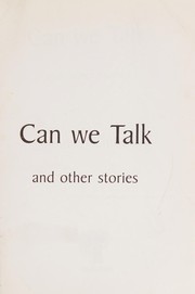Cover of: Can we talk, and other stories