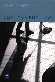Cover of: Employment Law
