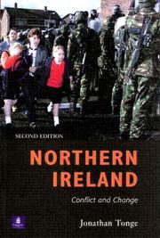 Cover of: Northern Ireland by Jonathan Tonge