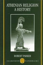 Cover of: Athenian Religion: A History