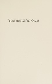 God and global order by Jonathan Chaplin