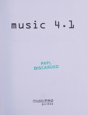 Cover of: Music 4.1 by Bobby Owsinski