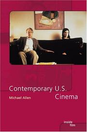 Cover of: Contemporary U.S. Cinema