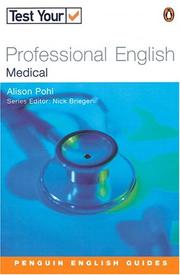 Cover of: Test Your Professional English - Medical (Test Your Professional English)