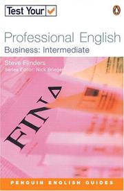 Cover of: Test Your Professional English - Business Intermediate (Test Your Professional English)