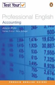 Cover of: Test Your Professional English by Alison Pohl