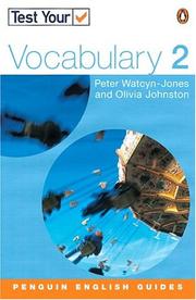 Cover of: Test Your Vocabulary 2 Revised Edition (Test Your Vocabulary) | WATCYN-JONES & JOHNSTON