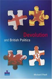 Cover of: Devolution and British Politics