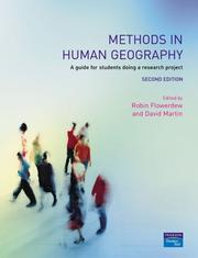 Cover of: Methods in Human Geography by Robin Flowerdew, David Martin (undifferentiated)
