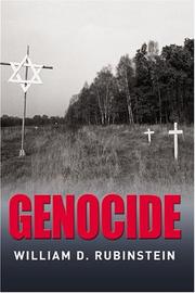 Cover of: Genocide by William D Rubinstein