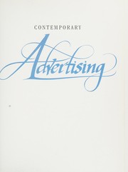 Cover of: Contemporary advertising